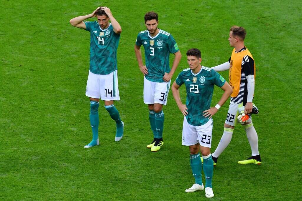גרמניה מודחת מהמונדיאל. | AFP