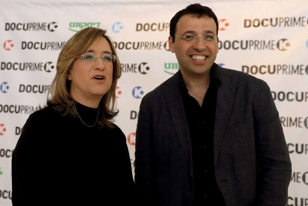 רביב דרוקר ואילנה דיין. | AFP