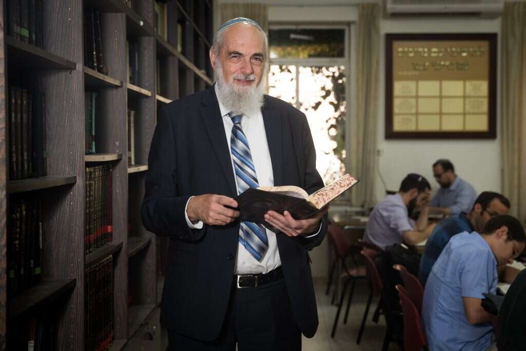 הרב יוסף כרמל. | יונתן זינדל, פלאש 90