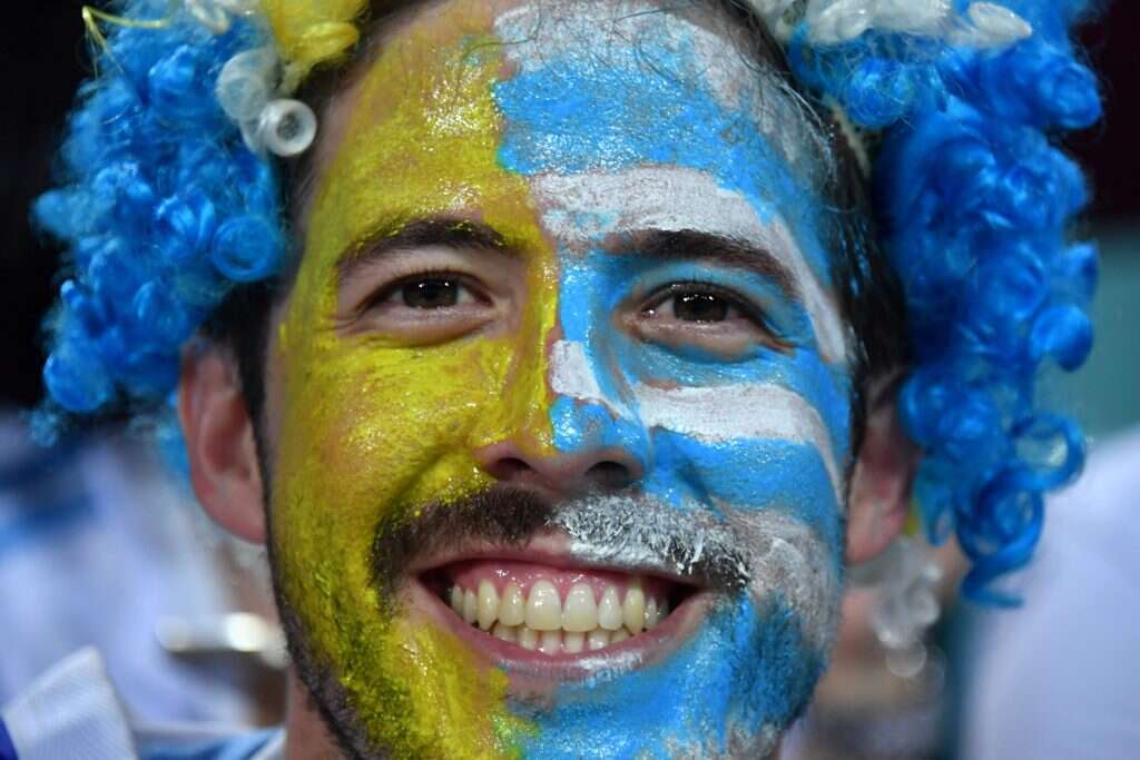 אוהד אורוגוואי. | AFP