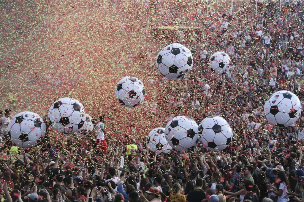 אוהדי נבחרת פורטוגל. | EPA