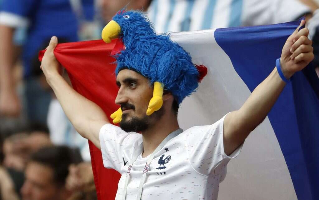 אוהד צרפתי. | EPA