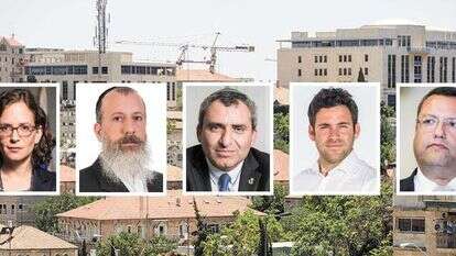 המועמדים בבחירות לעיריית ירושלים. | נתי שוחט, פלאש90, יונתן זינדל, פלאש90, הדס פרוש, פלאש90, דוברות עיריית ירושלים