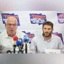 בצלאל סמוטריץ' ואורי אריאל. | מרים צחי