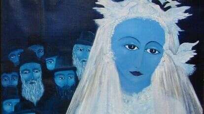 הכלה, אסתר ציבל, שמן על בד, 2014. | יח"צ