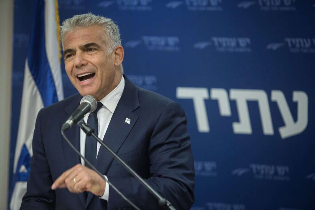 יאיר לפיד. | הדס פרוש, פלאש 90