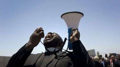 הפגנות נגד טראמפ בארצות הברית. | EPA