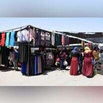 משפחות בשוק הבדואי בבאר שבע. | דודו גרינשפן