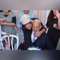 אורלי עם אביה, יוסף כהן־דוראס. | מיכאל בארי