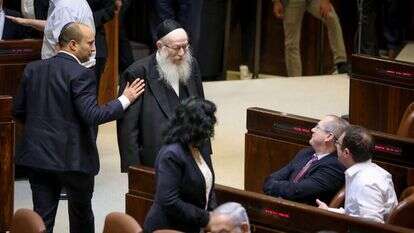 ההצבעה על חוק הגיוס במליאת הכנסת. | נעם ריבקין פנטון, פלאש 90