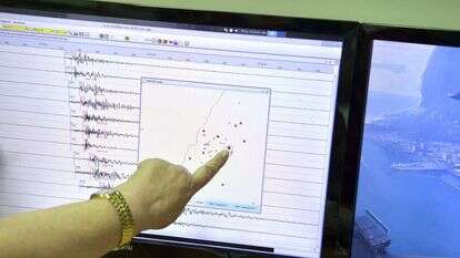 רישום הרעידות במכון הגיאופיסי. | יוסי זליגר