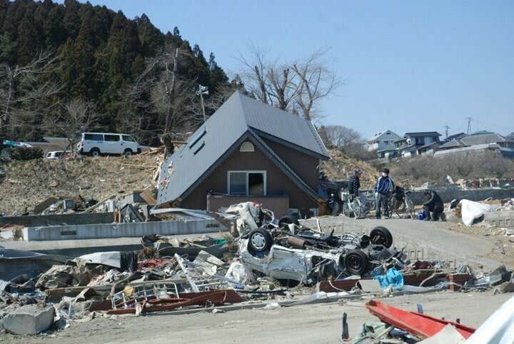 ההרס ביפן אחרי הצונאמי. | נדב שטראוכלר