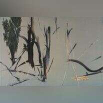 סימני מים, מאיה ישראל, שמן על בד, 2016. | יעקב ישראל. הוצג בתערוכה ריאה ירוקה בגלריה ביתא בירושלים