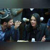 איילת שקד ובצלאל סמוטריץ'. | מרים צחי