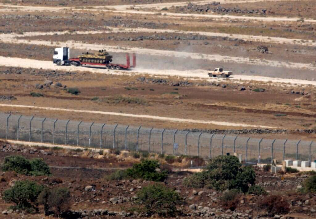 אזור הלחימה בדרום סוריה. | AFP אזור הלחימה בדרום סוריה. | AFP