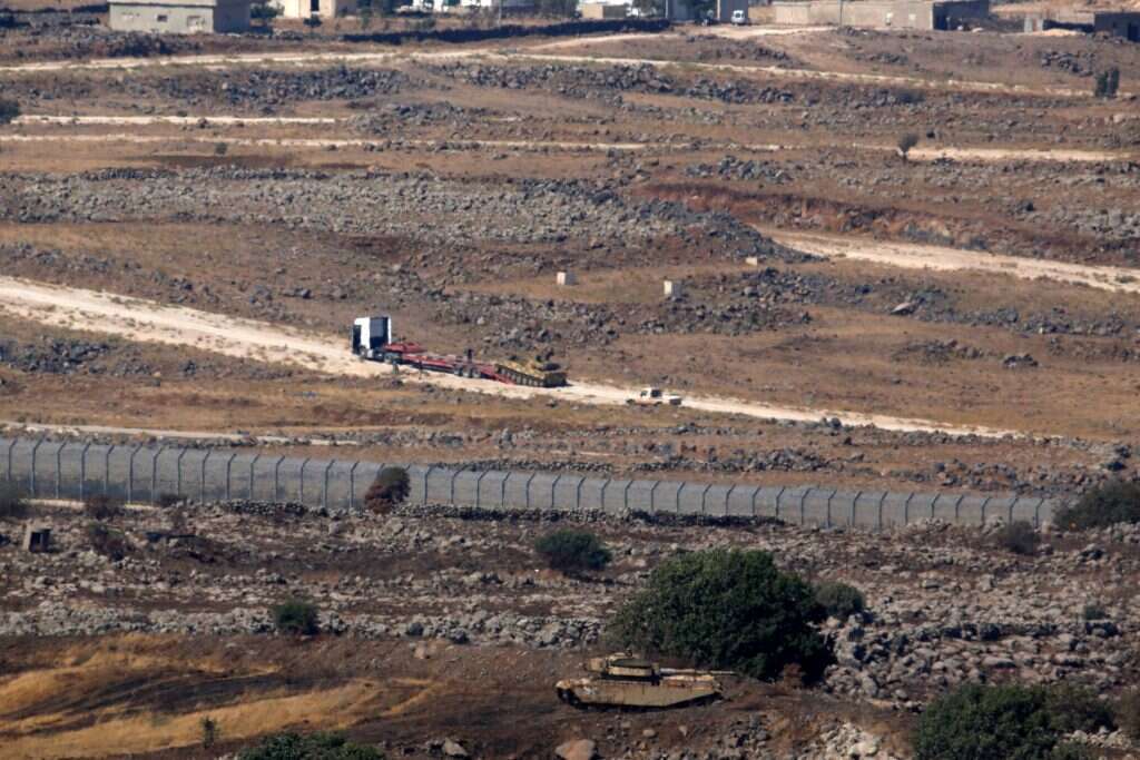 אזור הלחימה בדרום סוריה. | AFP אזור הלחימה בדרום סוריה. | AFP