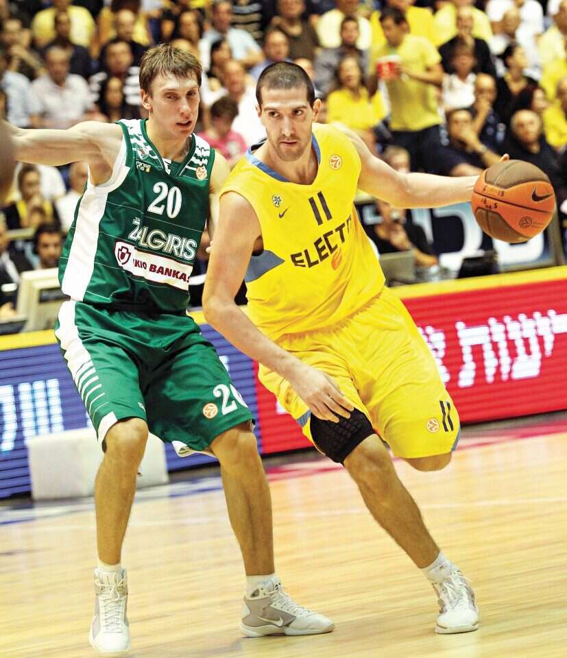 טל בורשטיין כשחקן במכבי תל אביב. | דני מרון