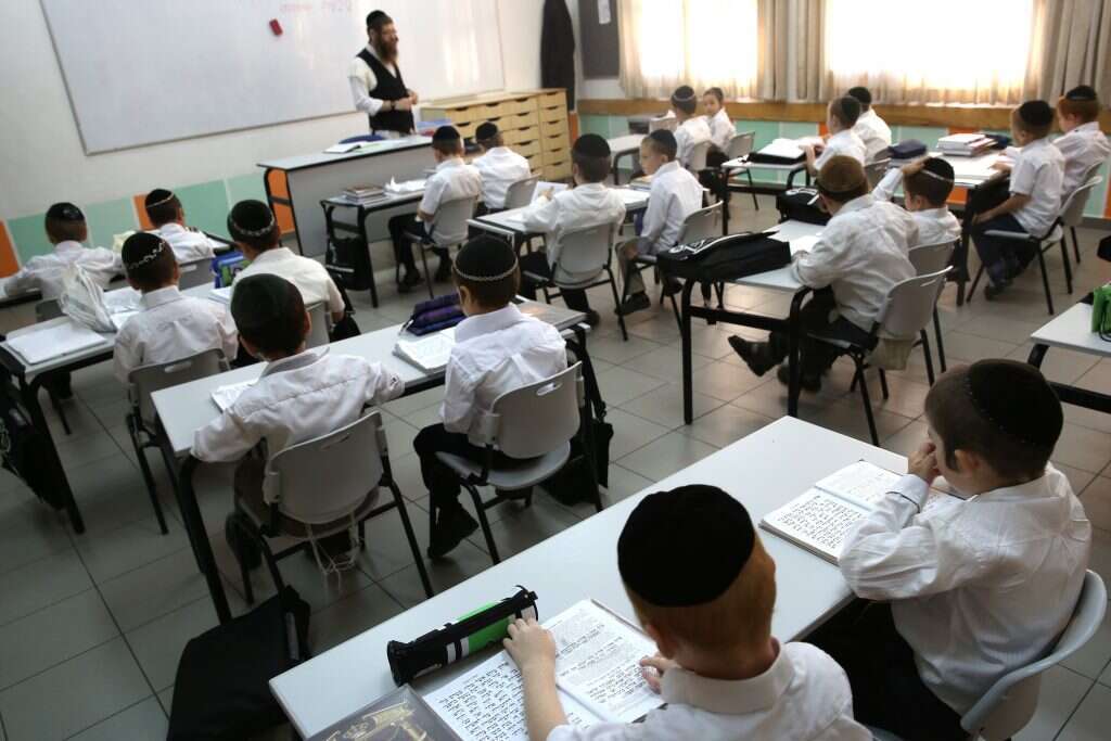 תלמידים חרדים. | נתי שוחט, פלאש 90