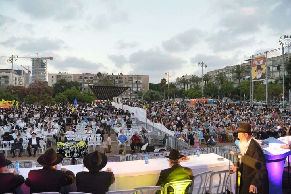 אירוע "משיח בככר" בתל-אביב. | יוסי זליגר