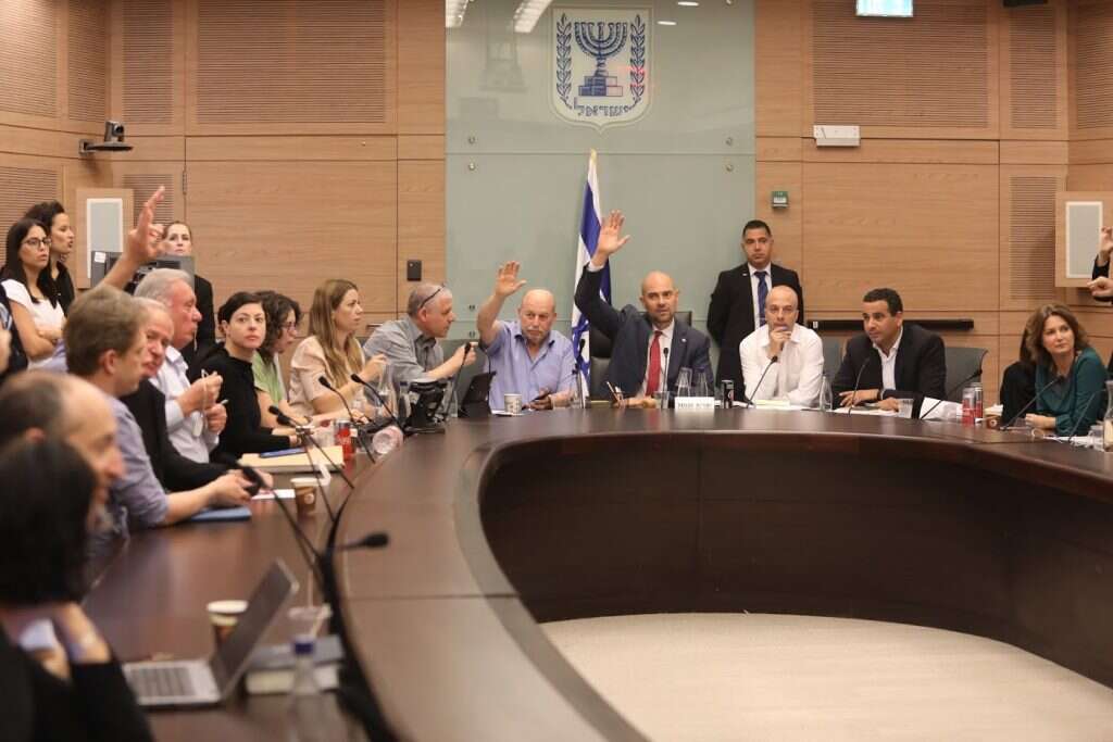 ההצבעה בוועדה המיוחדת על חוק הלאום, השבוע. | יצחק ההרי, דוברות הכנסת ההצבעה בוועדה המיוחדת על חוק הלאום, השבוע. | יצחק ההרי, דוברות הכנסת