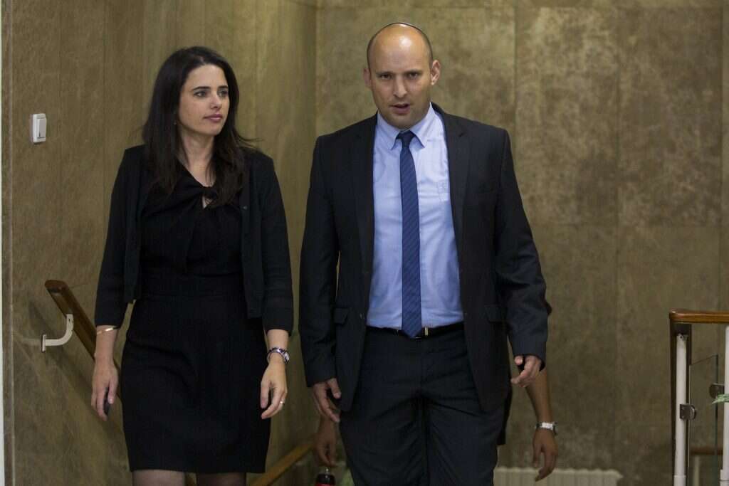 בנט ושקד. | יונתן זינדל, פלאש 90