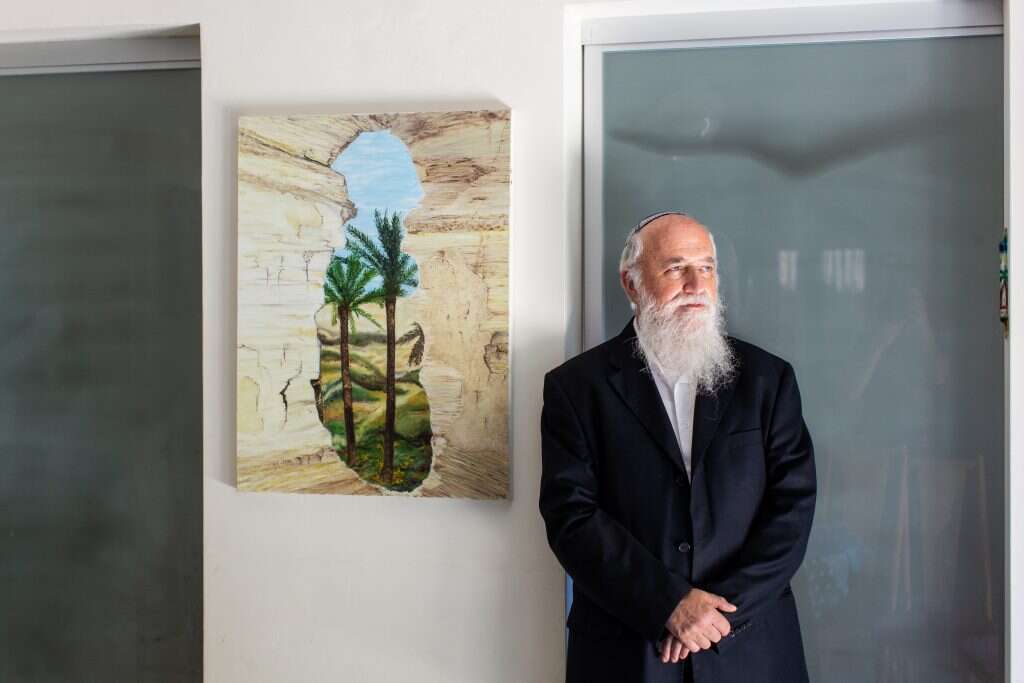 הרב יגאל קמינצקי. | אבישג שאר-ישוב