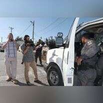 אלחנן גרונר ויהודה פרל. | מרים צחי