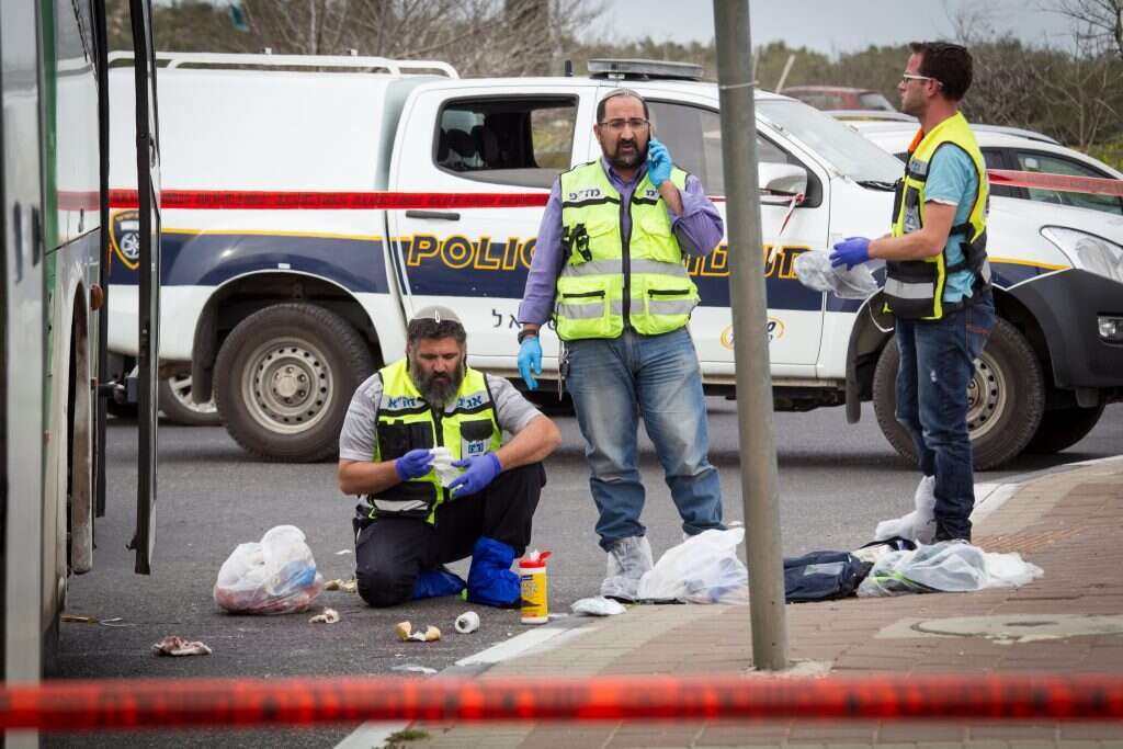 זירת הרצח של איתמר בן־גל ז"ל. | הלל מאיר, TPS זירת הרצח של איתמר בן־גל ז"ל. | הלל מאיר, TPS