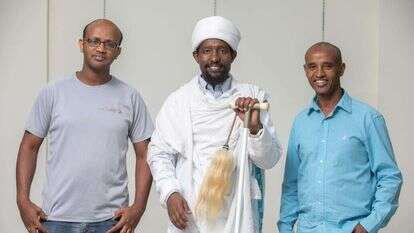 בני גושן, קס מולא ודוד אבטה. | יוסי אלוני