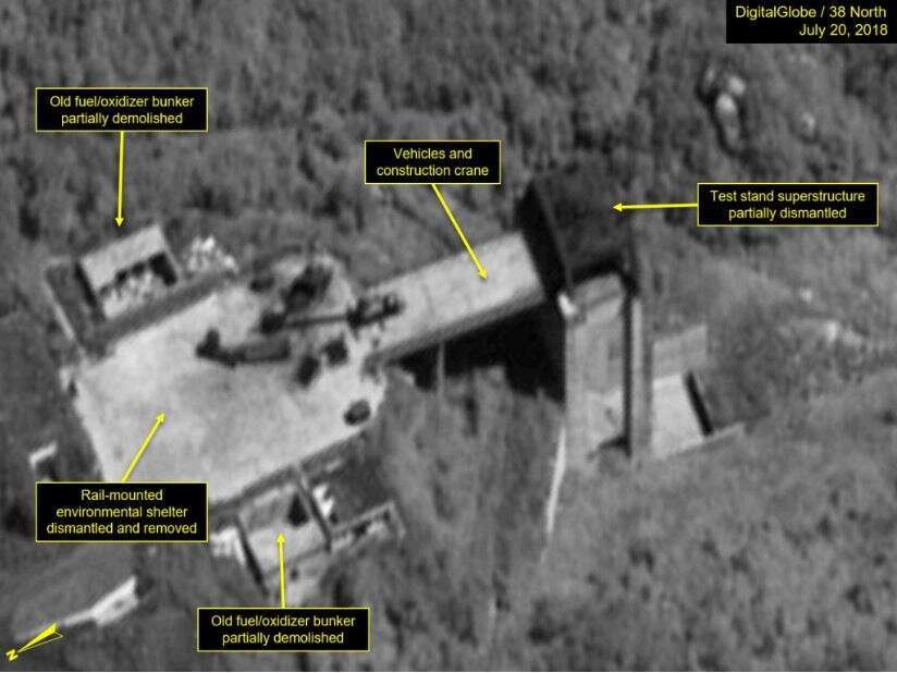 תקריב. | DigitalGlobe/38 North