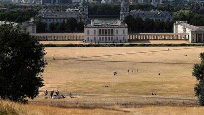 פארק יבש בבריטניה. | AFP