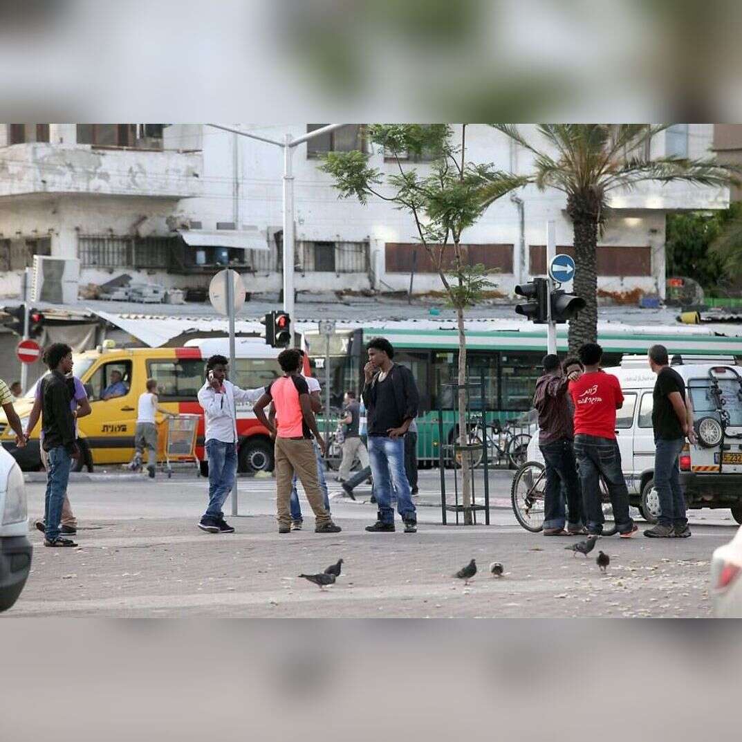 מהגרים מאריתריאה וסודן בדרום תל אביב. | גדעון מרקוביץ'
