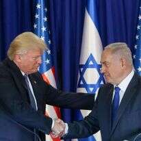 בנימין נתניהו ודונלד טראמפ. | מארק ישראל סלם