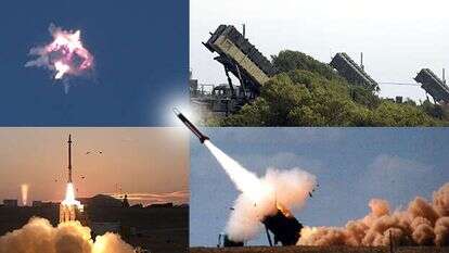 מערכות ההגנה האווירית של ישראל. | AFP ואגף דוברות והסברה משרד הביטחון