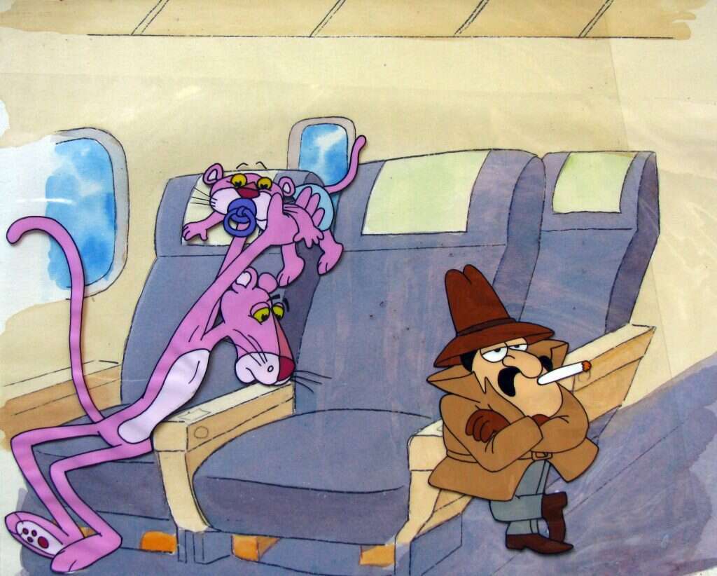 סרטון בטיחות לאל–על. איור: באדיבות דודו שליטא