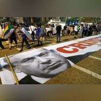 ההפגנה בכיכר רבין נגד חוק הלאום. | AFP