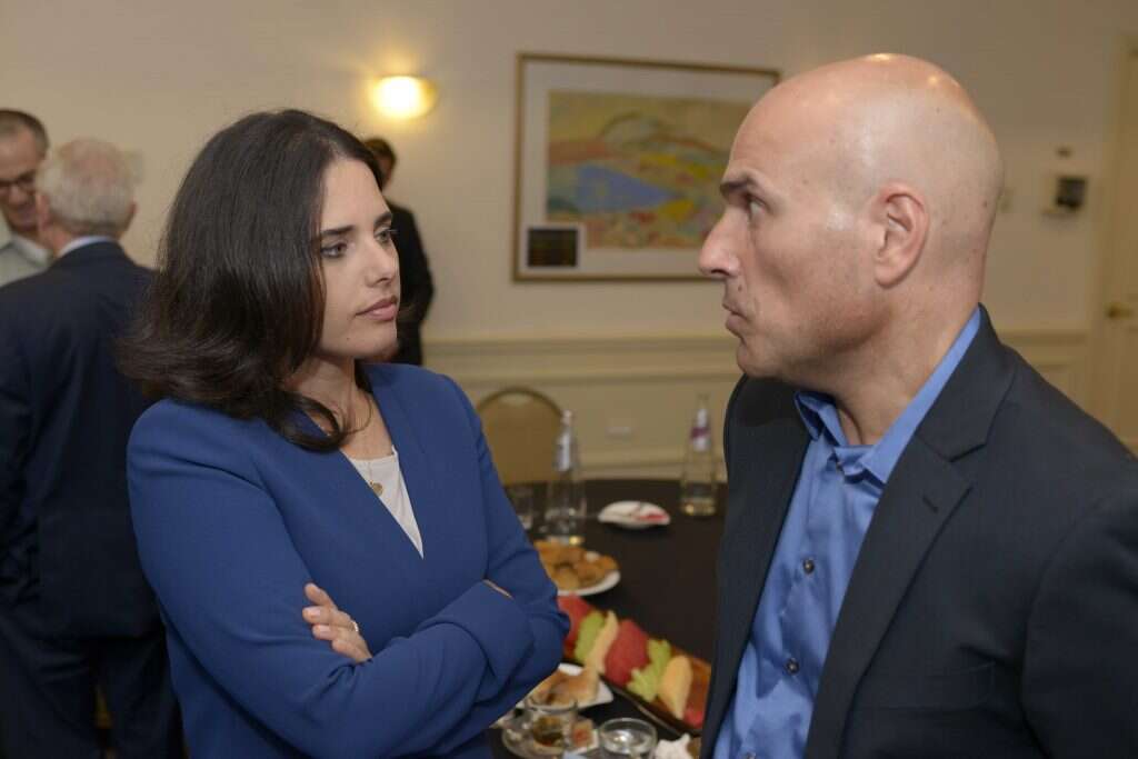 אפי נוה ואיילת שקד. | תומר נויברג, פלאש 90