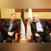 איסמעיל הנייה וסלאח אל ערורי. | EPA