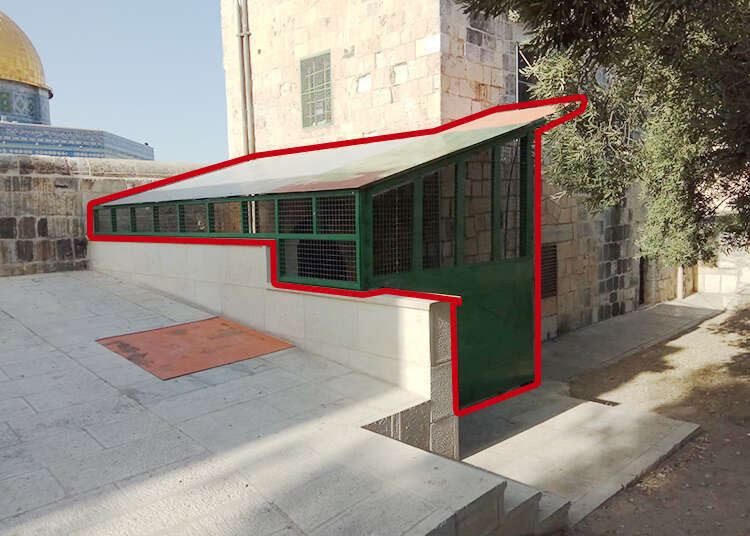המבנה שהקים הוואקף. | ארנון סגל המבנה שהקים הוואקף. | ארנון סגל