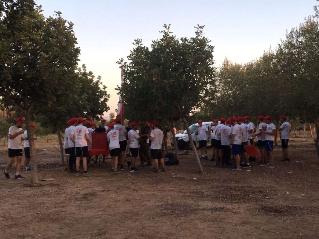 נוער חרדי מתאמן לגיוס לצנחנים. | דוברות משרד הביטחון