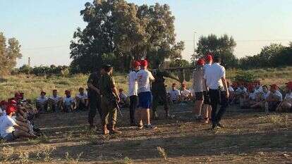 נוער חרדי מתאמן לגיוס לצנחנים. | דוברות משרד הביטחון