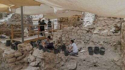 החפירות הארכיאולוגיות בחניון גבעתי בעיר דוד. | אליהו ינאי, עיר דוד