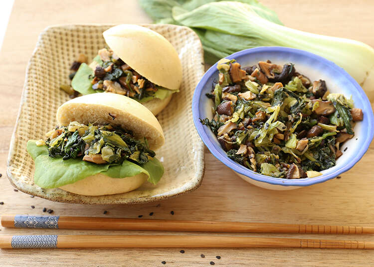 מילוי באק צ׳וי ופטריות. | אפרת ליכטנשטט