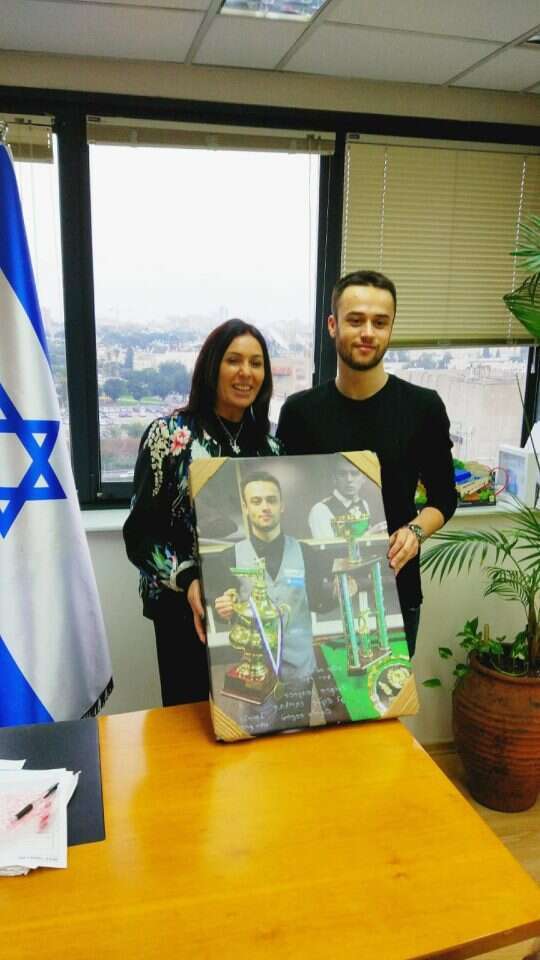 אמיר נרדיה והשרה מירי רגב. | באדיבות המצולם