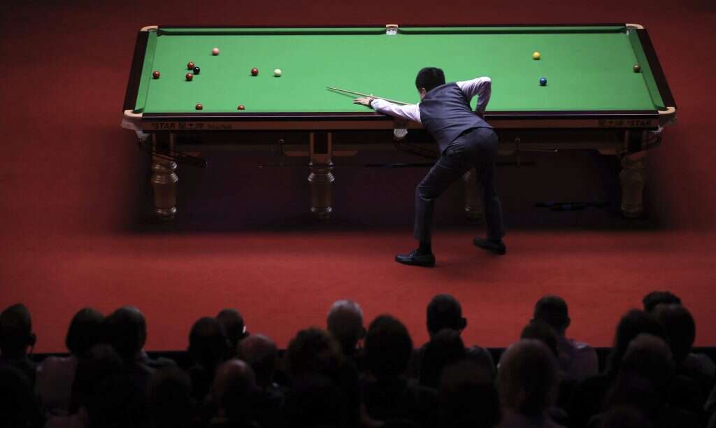 משחק סנוקר. | AP
