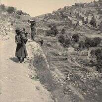 כפר השילוח התימני בירושלים בתחילת המאה העשרים. | באדיבות ספריית הקונגרס האמריקאי