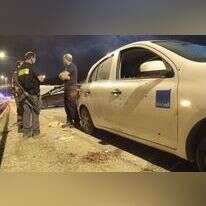 זירת הפיגוע שבו נרצח מלאכי רוזנפלד. | הלל מאיר, TPS