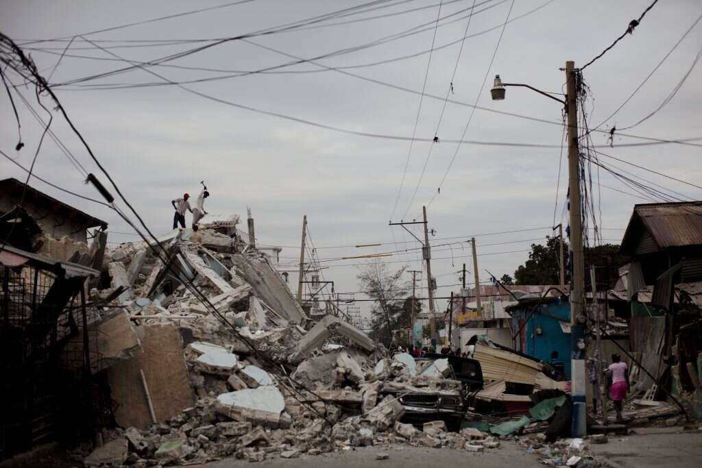 האיטי לאחר רעש האדמה ב-2010. | אוריאל סיני