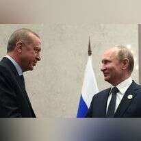 ארדואן ונשיא רוסיה ולדימיר פוטין. | AFP