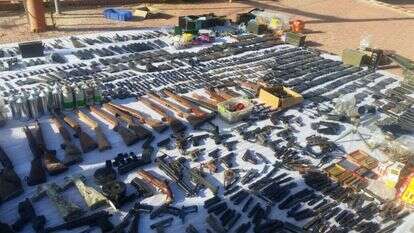 תפיסת נשק במגזר הערבי. | דובר צה''ל תפיסת נשק במגזר הערבי. | דובר צה''ל